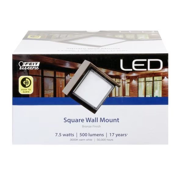 LIGHT FIXTUR BRNZ LED 5